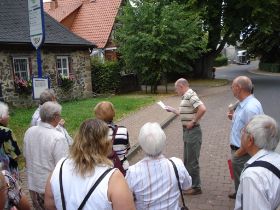 Ausführungen von Eckhard Wolf zum alten Zollhaus